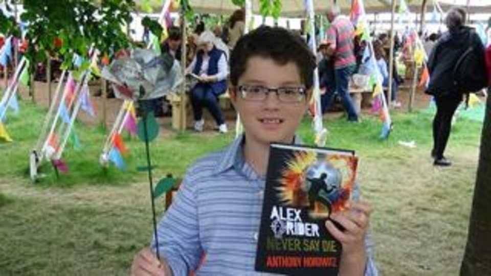 Ledbury youngster cross-examines top author
